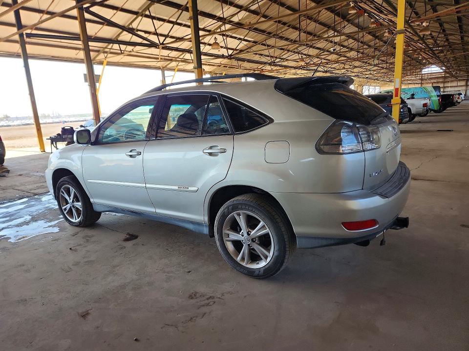 2007 Lexus Rx 400h VIN JTJHW31UX72016898 COPART salvage auction — MECHANICAL, Az - Certificate Of Title, sold $525 on 2026-07-13 (photo 2)