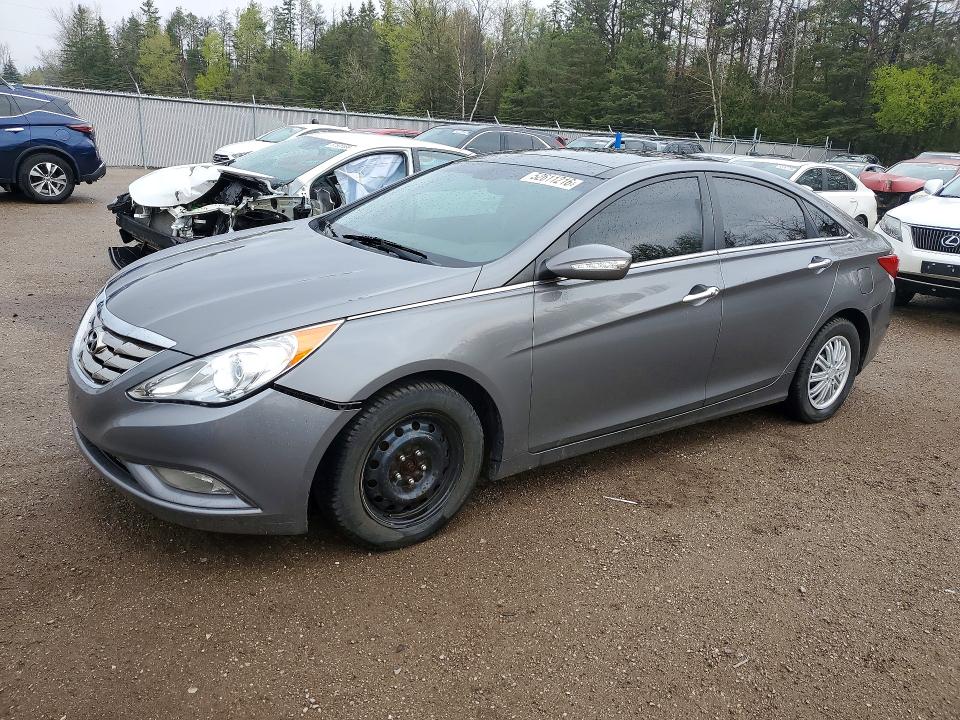 2012 Hyundai Sonata VIN 5NPEC4ACXCH431854 COPART salvage auction — REAR END, On - Permit No Brand - Unfit, sold $925 on 2026-07-02 (photo 1)