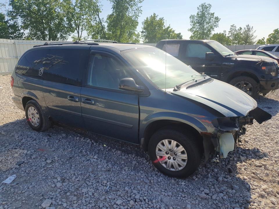 2006 Chrysler Voyager VIN 2A4GP44R66R601318 COPART salvage auction — FRONT END, MI - CERTIFICATE OF TITLE, sold $200 on 2026-07-09 (photo 4)