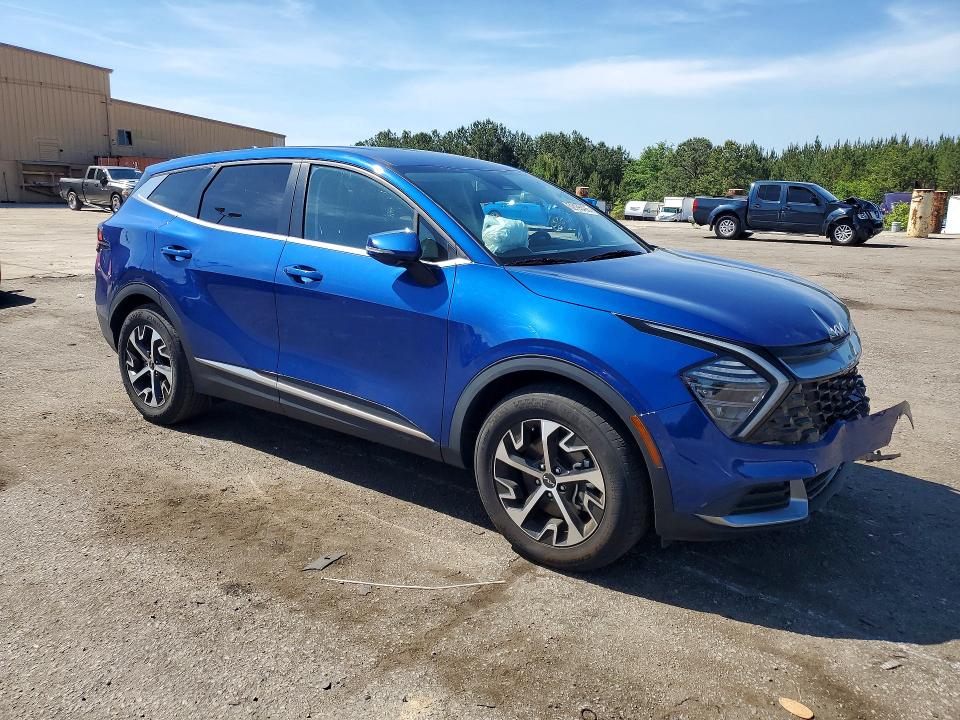 2025 Kia Sportage VIN 5XYK33DFXSG272729 COPART salvage auction — FRONT END, Sc - Cert Of Title-Salvage, sold $8,100 on 2026-07-10 (photo 4)