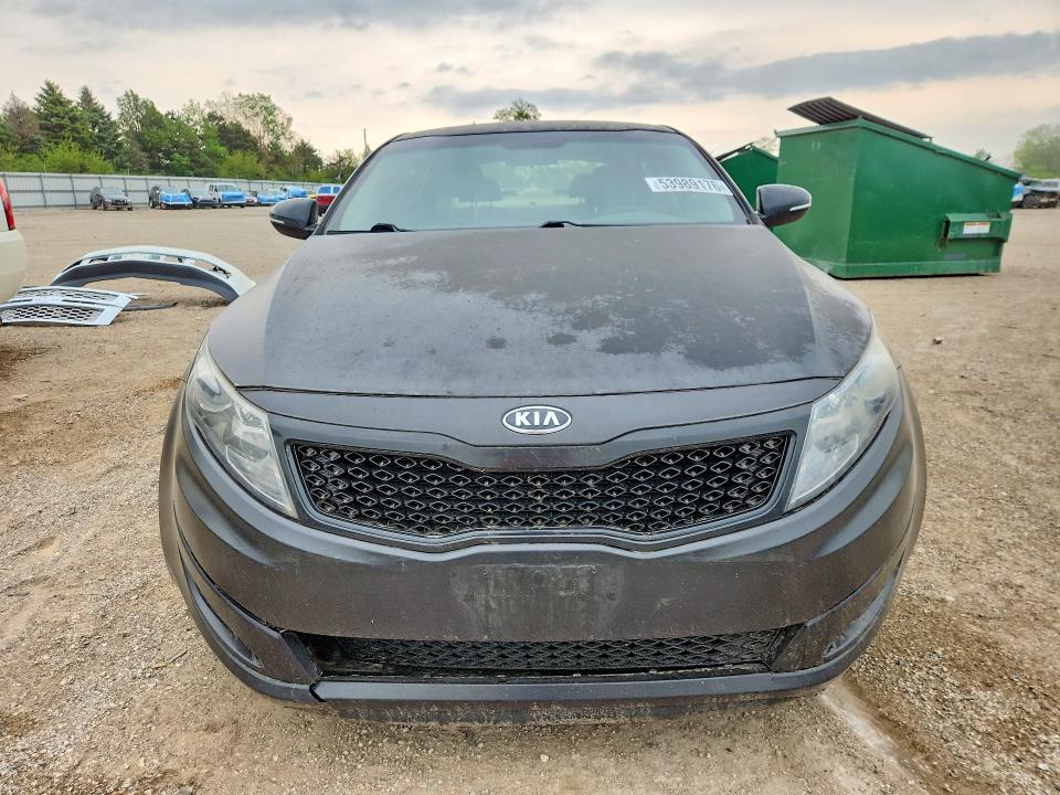 2011 Kia Optima VIN KNAGM4A76B5145925 COPART salvage auction — SIDE, Il - Salvage Certificate, sold $350 on 2026-07-02 (photo 5)