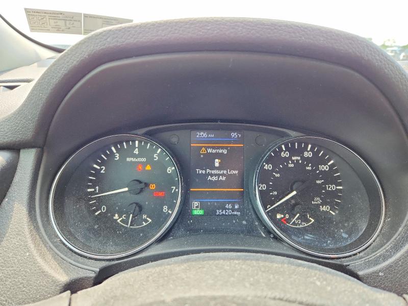 2020 Nissan Rogue VIN 5N1AT2MV2LC729130 COPART salvage auction — FRONT END, Pa - Certificate Of Salvage, sold $4,050 on 2026-07-02 (photo 9)