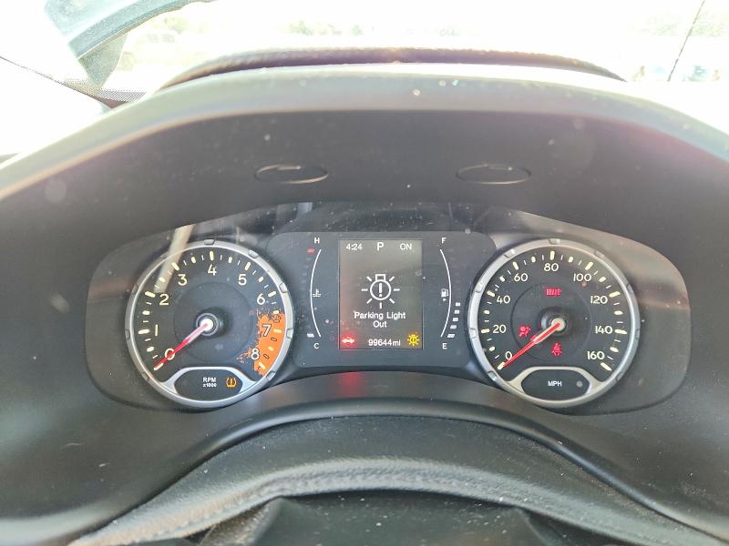 2017 Jeep Renegade VIN ZACCJABB9HPG64754 COPART salvage auction — UNDERCARRIAGE, TN - SALVAGE CERTIFICATE, sold $2,300 on 2026-07-28 (photo 9)