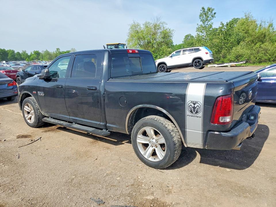 2016 Ram VIN 1C6RR7UT8GS234581 COPART salvage auction — HAIL, Oh - Cert Of Title-Salvage, sold $1,000 on 2026-07-27 (photo 2)