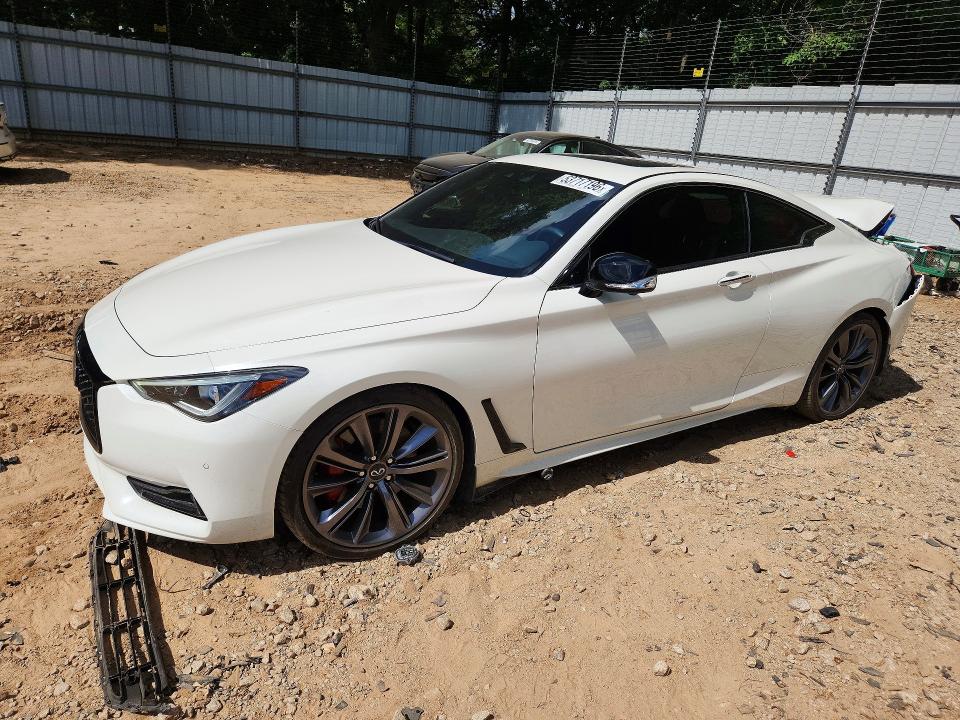 2022 Infiniti Q60 VIN JN1FV7LK8NM660579 COPART salvage auction — REAR END, Ga - Cert Of Title-Salvage, sold $12,300 on 2026-07-28 (photo 1)