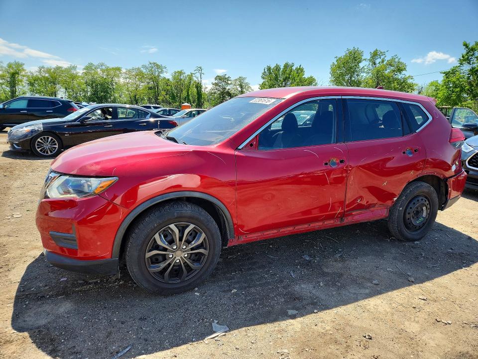2017 Nissan VIN JN8AT2MT3HW395669 COPART salvage auction — FRONT END, Md - Cert Of Salvage > 75% Damage, sold $1,100 on 2026-07-28 (photo 1)