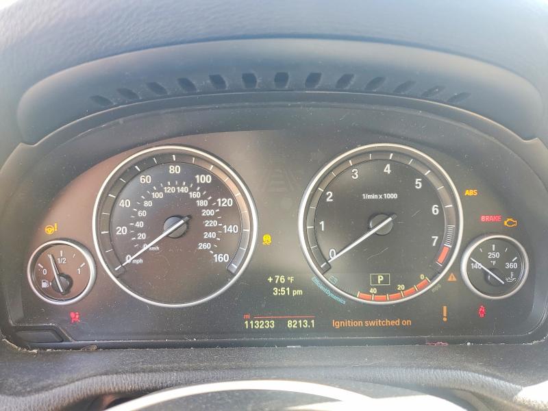 2014 BMW X3 VIN 5UXWX9C54E0D40942 COPART salvage auction — FRONT END, NC - SALVAGE CERTIFICATE OF TITLE, sold $275 on 2026-07-02 (photo 9)