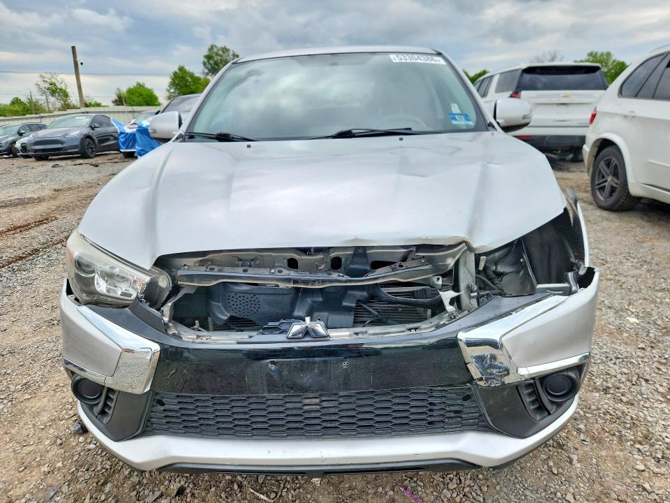 2018 Mitsubishi VIN JA4AR3AU4JU020415 COPART salvage auction — FRONT END, NJ - CERT OF TITLE-SALVAGE (P), sold $2,300 on 2026-07-02 (photo 5)