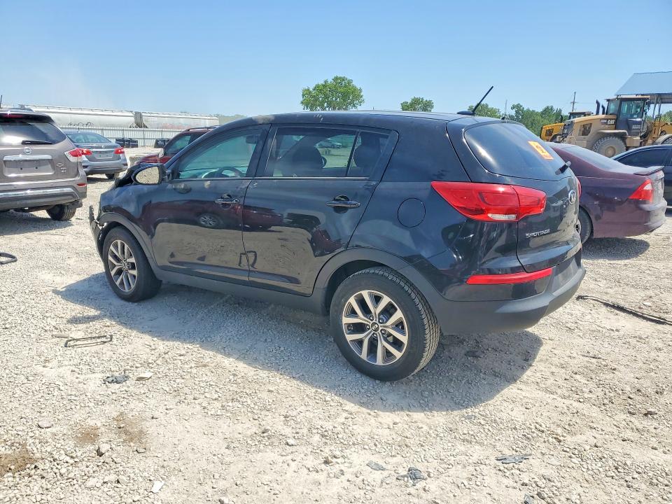 2016 Kia Sportage VIN KNDPB3AC4G7876753 COPART salvage auction — FRONT END, Ks - Cert Of Title-Salvage, sold $1,050 on 2026-07-09 (photo 2)