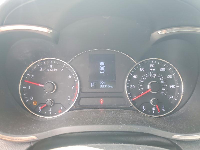 2016 Kia Forte VIN KNAFX4A84G5529513 COPART salvage auction — FRONT END, La - Cert Of Title-Salvage, sold $1,750 on 2026-07-06 (photo 9)
