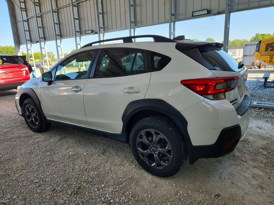 2022 Subaru Xv VIN JF2GTHSC0NH213326 COPART salvage auction — HAIL, Salvage Title, sold $800 on 2026-07-21 (photo 2)