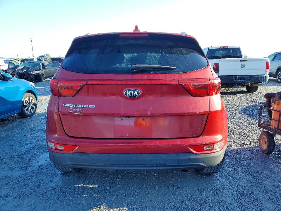 2017 Kia Sportage VIN KNDPM3ACXH7294491 COPART salvage auction — FRONT END, Fl - Cert Of Title Slvg Rebuildable, sold $3,050 on 2026-07-07 (photo 6)