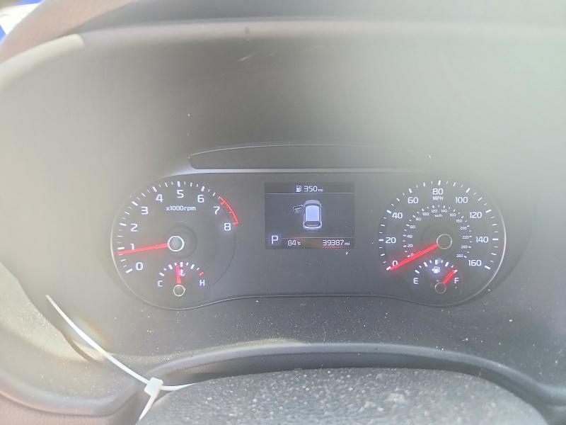 2020 Kia VIN KNDJ23AU5L7101256 COPART salvage auction — FRONT END, Tx - Salvage Vehicle Title, sold $2,700 on 2026-07-30 (photo 9)