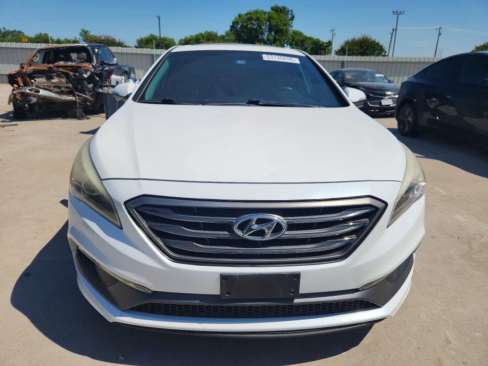 2017 Hyundai VIN 5NPE34AF1HH474092 COPART salvage auction — HAIL, Tx - Certificate Of Title, sold $675 on 2026-07-09 (photo 5)