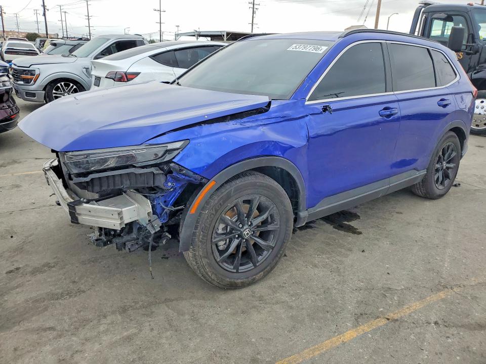 2025 Honda Cr-v VIN 5J6RS5H59SL005126 COPART salvage auction — FRONT END, Ca - Salvage Certificate, sold $9,800 on 2026-07-29 (photo 1)