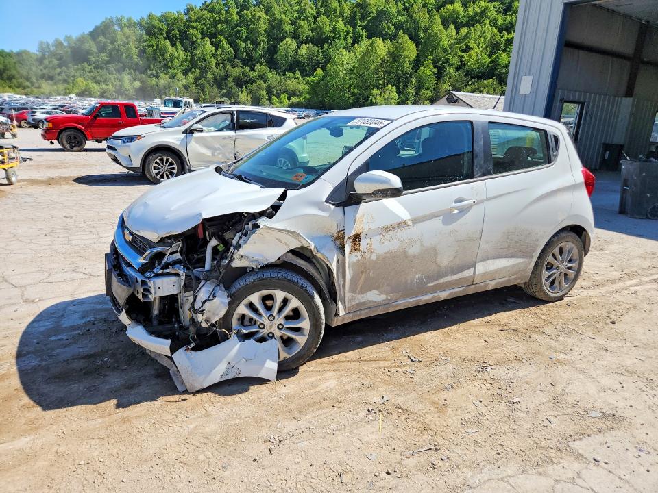 2021 Chevrolet VIN KL8CD6SAXMC741733 COPART salvage auction — FRONT END, Id - Salvage Certificate Of Title, sold $1,550 on 2026-07-23 (photo 1)