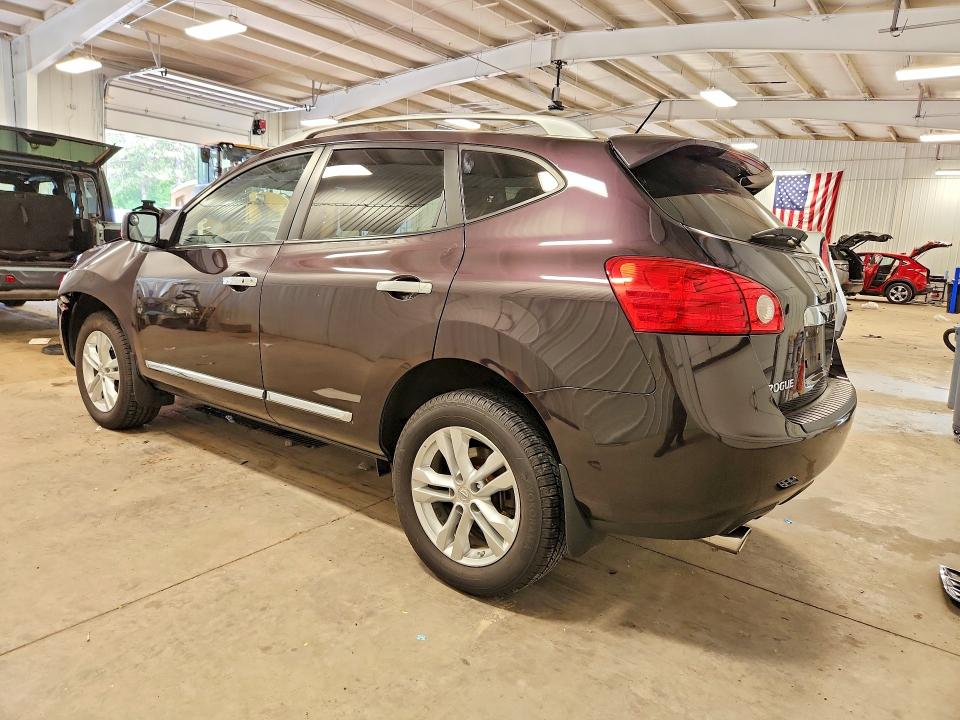 2013 Nissan Rogue VIN JN8AS5MV2DW626254 COPART salvage auction — FRONT END, Mn - Cert Of Title-Prior Salvage, sold $525 on 2026-07-07 (photo 2)