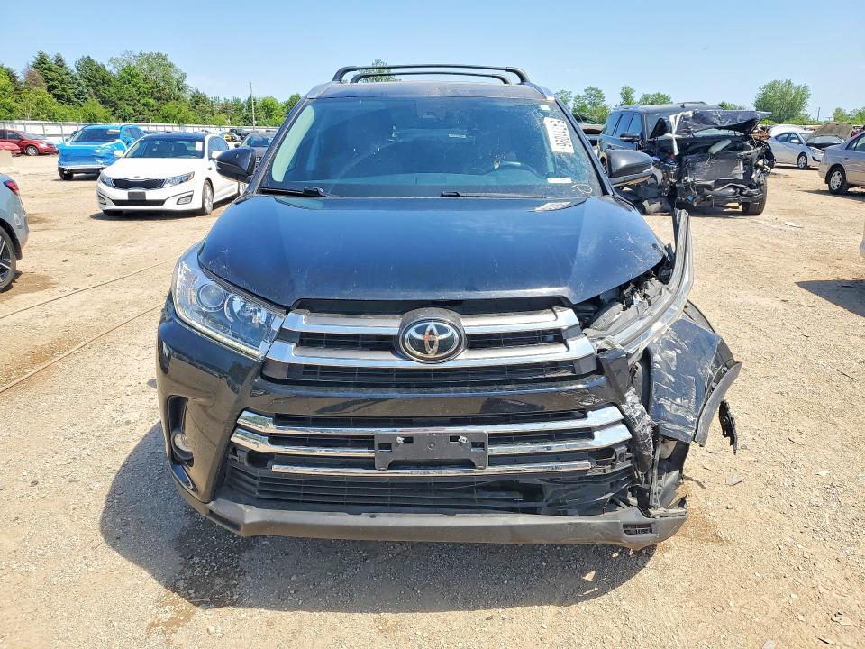 2019 Toyota VIN 5TDDZRFH9KS733558 COPART salvage auction — FRONT END, Il - Salvage Certificate, sold $3,850 on 2026-07-28 (photo 5)