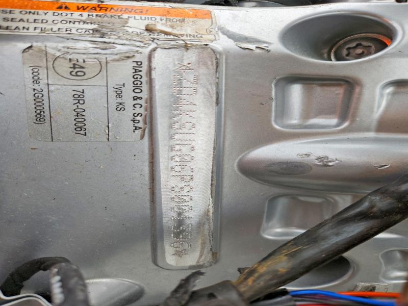 2023 Aprilia Rs VIN ZD4KSUG06PS001396 COPART salvage auction — FRONT END, Pa - Certificate Of Salvage, sold $1,100 on 2026-08-06 (photo 8)