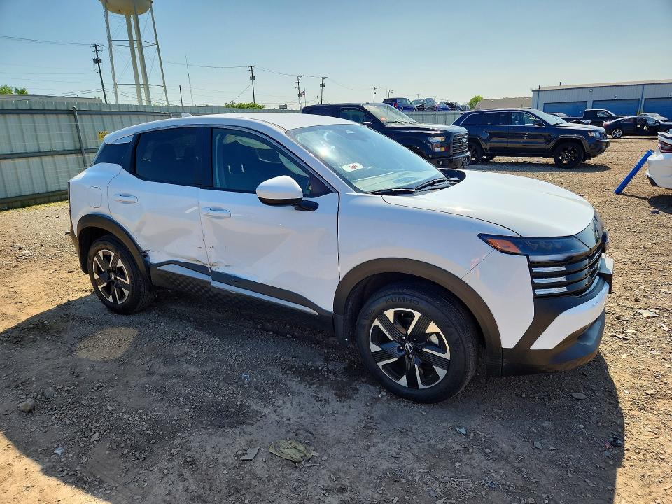 2025 Nissan Kicks VIN 3N8AP6CB9SL307600 COPART salvage auction — SIDE, Il - Salvage Certificate, sold $9,200 on 2026-07-03 (photo 4)