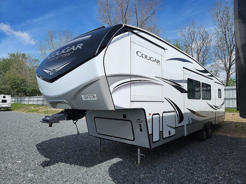 2022 Keystone Cougar VIN 4YDFCGR27N2505718 COPART salvage auction — ROOF, MI - CERTIFICATE OF TITLE, sold $19,400 on 2026-07-14 (photo 2)