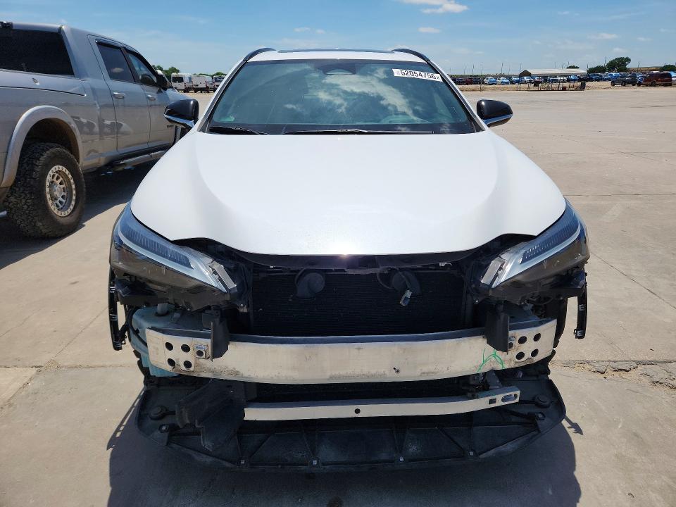 2022 Lexus Nx VIN 2T2KGCEZ3NC004095 COPART salvage auction — FRONT END, Salvage Title, sold $19,300 on 2026-07-30 (photo 5)