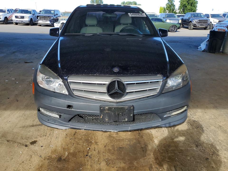 2011 Mercedes-benz C class VIN WDDGF5EB2BR174578 COPART salvage auction — MINOR DENT/SCRATCHES, Mt - Dis/Dlr/Exp Only Clean Title, sold $250 on 2026-07-28 (photo 5)