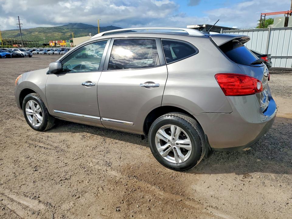 2012 Nissan Rogue VIN JN8AS5MT0CW301048 COPART salvage auction — REAR END, Hi - Certificate Of Title, sold $2,500 on 2026-07-06 (photo 2)