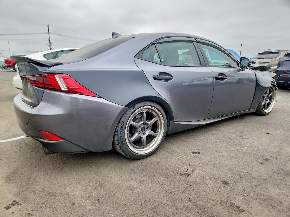 2014 Lexus Is VIN JTHBF1D26E5038317 COPART salvage auction — FRONT END, Ca - Salvage Certificate, sold $900 on 2026-07-15 (photo 3)