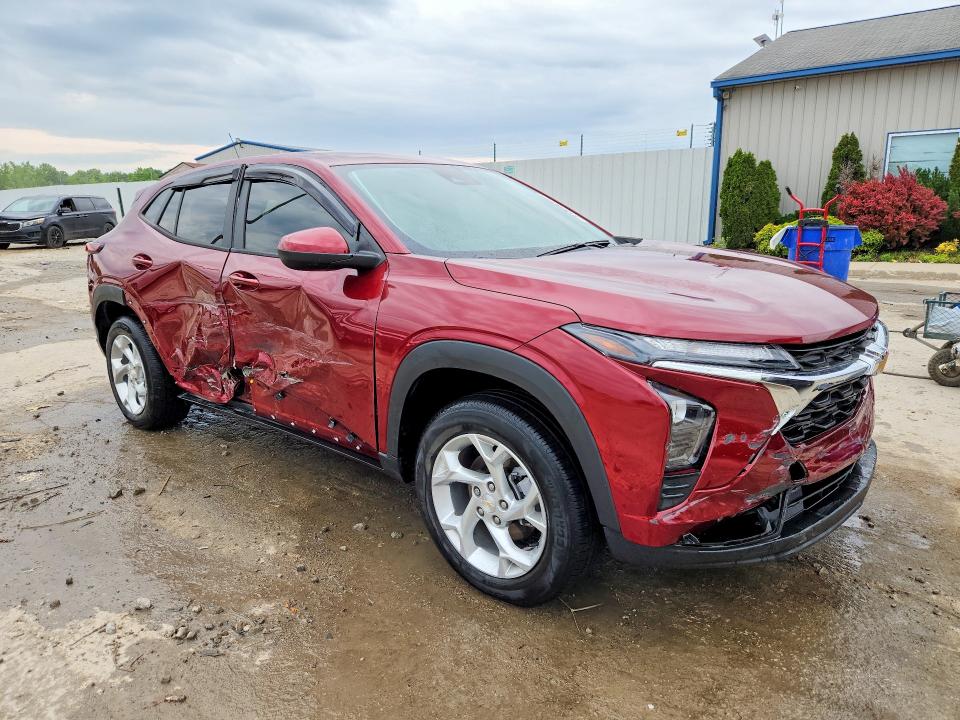 2024 Chevrolet Trax VIN KL77LFE24RC176044 COPART salvage auction — REAR END, Ky - Bill Of Sale/Part Only/No Titl, sold $2,700 on 2026-07-19 (photo 4)