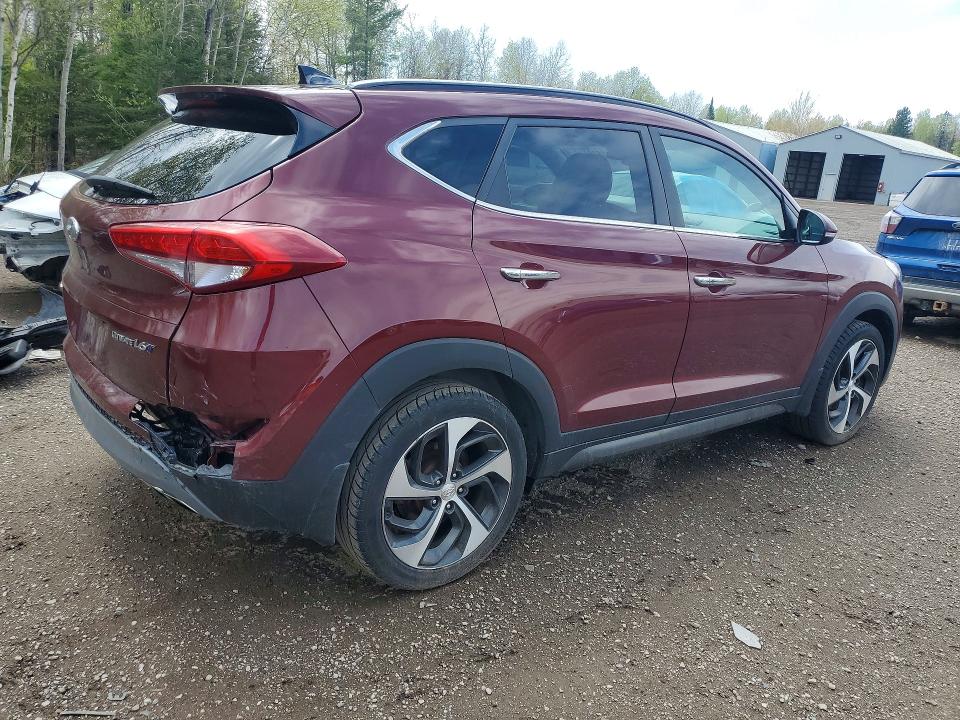 2016 Hyundai VIN KM8J3CA29GU104708 COPART salvage auction — REAR END, Salvage Title, sold $5,800 on 2026-07-14 (photo 3)
