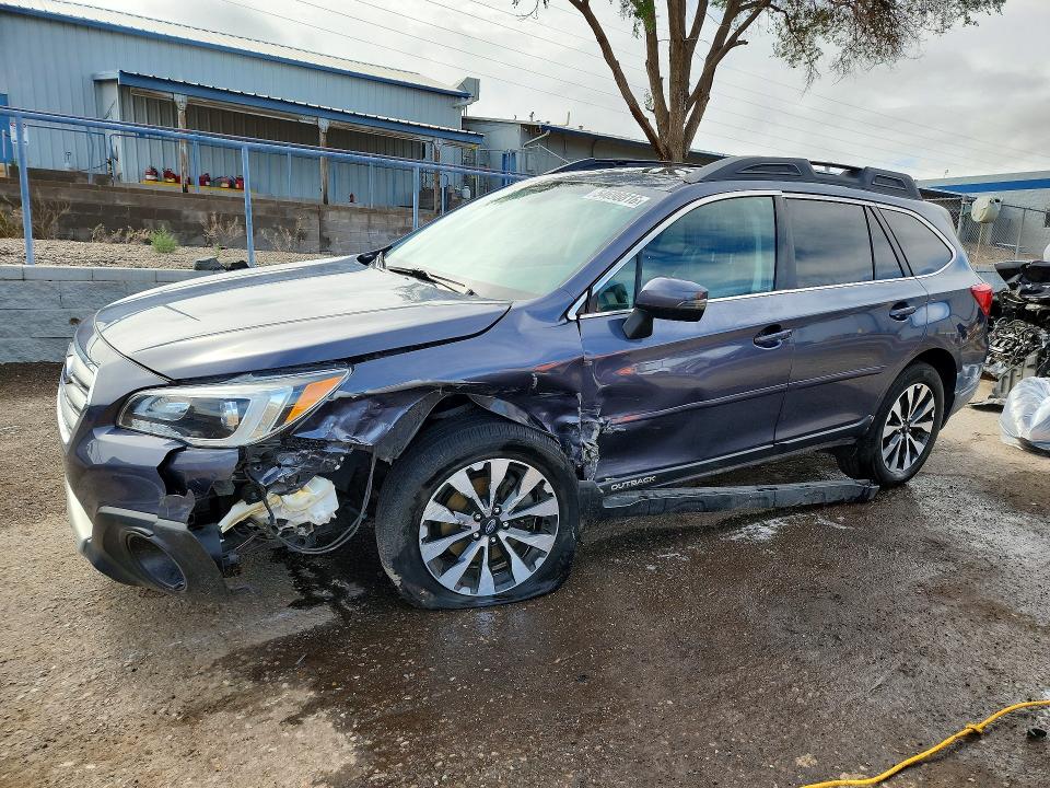 2016 Subaru Outback VIN 4S4BSBNC0G3258945 COPART salvage auction — FRONT END, Nm - Cert Of Title-Salvage, sold $200 on 2026-07-09 (photo 1)