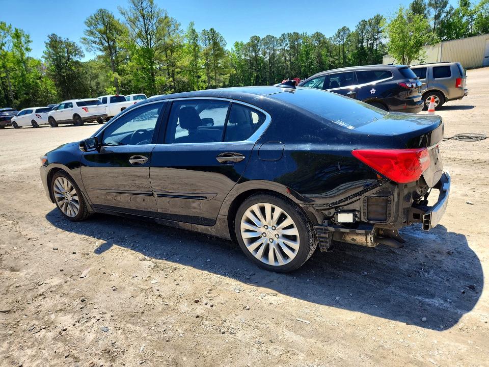 2014 Acura VIN JH4KC1F52EC000174 COPART salvage auction — REAR END, Nc - Salvage Certificate Of Title, sold $1,900 on 2026-07-31 (photo 2)