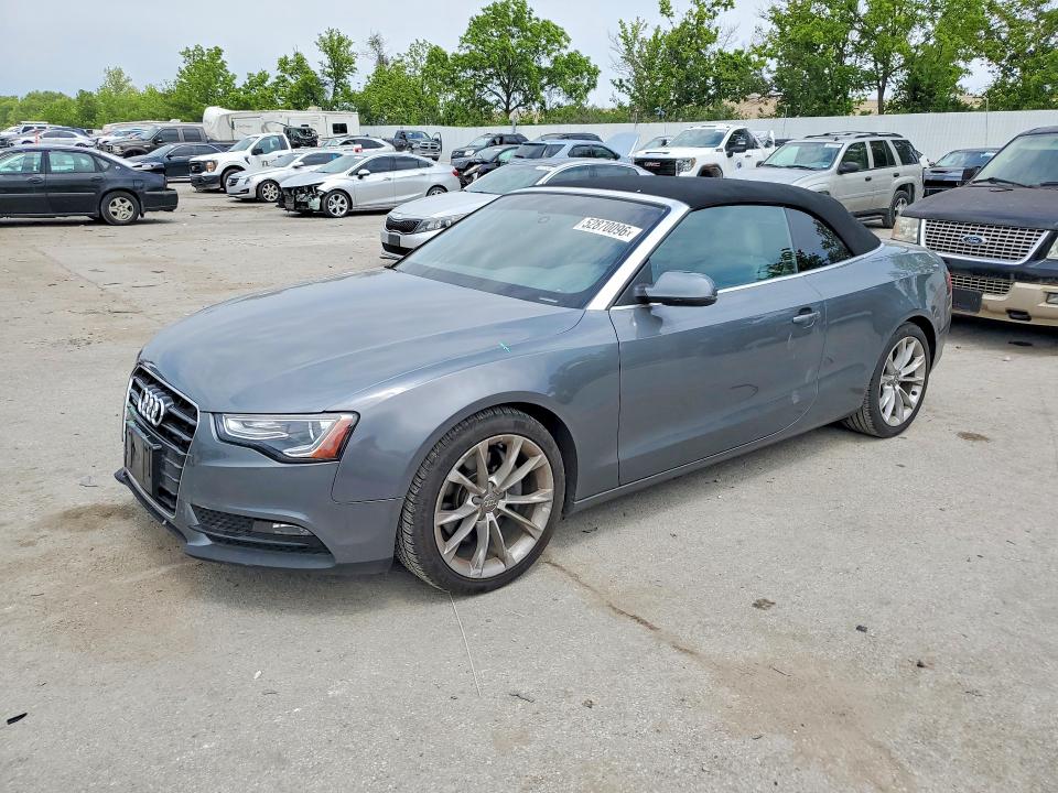 2013 Audi VIN WAULFAFH9DN005783 COPART salvage auction — UNDERCARRIAGE, Mo - Salvage Certificate Of Title, sold $1,450 on 2026-07-24 (photo 1)