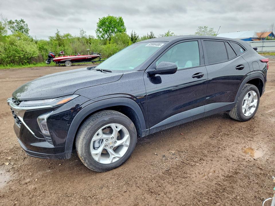 2025 Chevrolet VIN KL77LFEP8SC333964 COPART salvage auction — HAIL, Oh - Cert Of Title-Salvage, sold $7,200 on 2026-07-23 (photo 1)