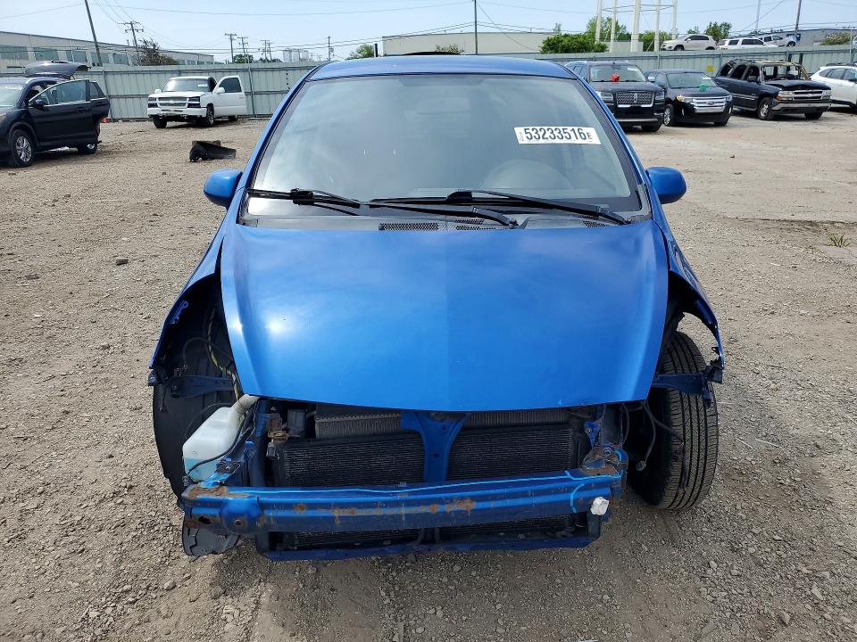 2007 Honda Fit VIN JHMGD38457S059022 COPART salvage auction — FRONT END, Il - Salvage Certificate, sold $225 on 2026-07-10 (photo 5)