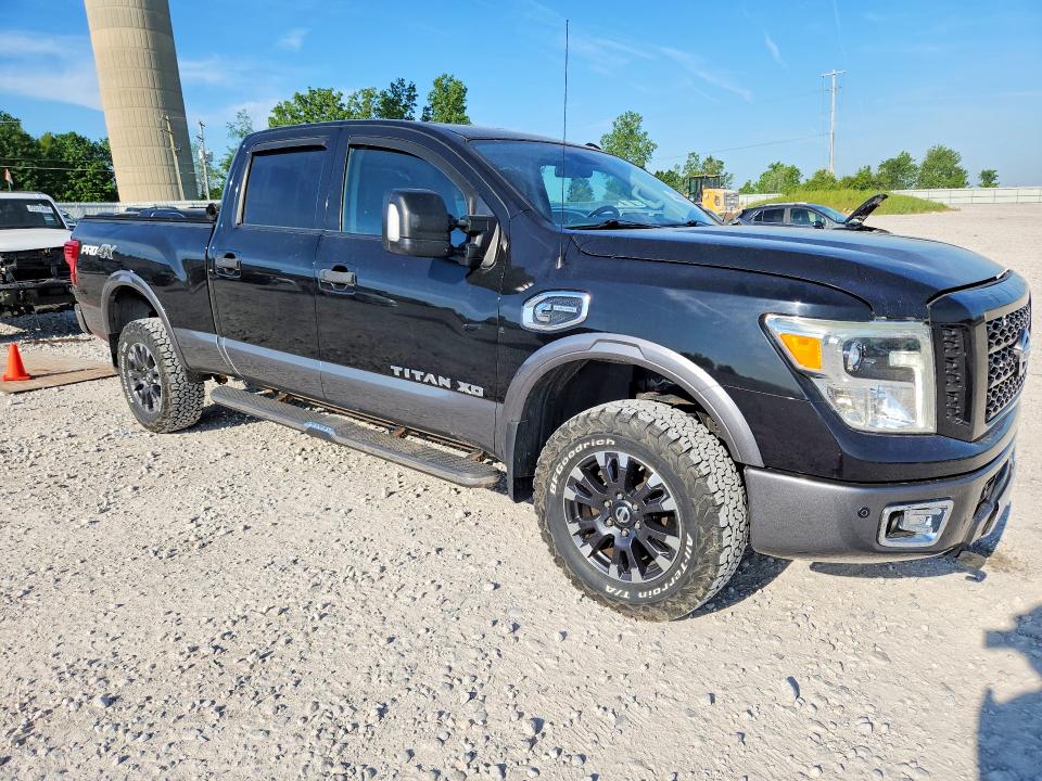 2017 Nissan TITAN VIN 1N6BA1F46HN539756 COPART salvage auction — FRONT END, Mi - Certificate Of Title, sold $10,600 on 2026-07-16 (photo 4)