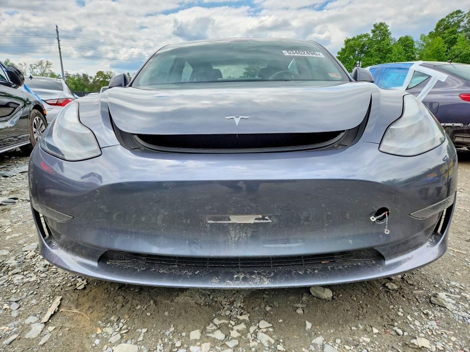 2023 Tesla Model 3 VIN 5YJ3E1EA6PF668533 COPART salvage auction — REAR END, Md - Cert Of Salvage > 75% Damage, sold $5,100 on 2026-07-14 (photo 5)