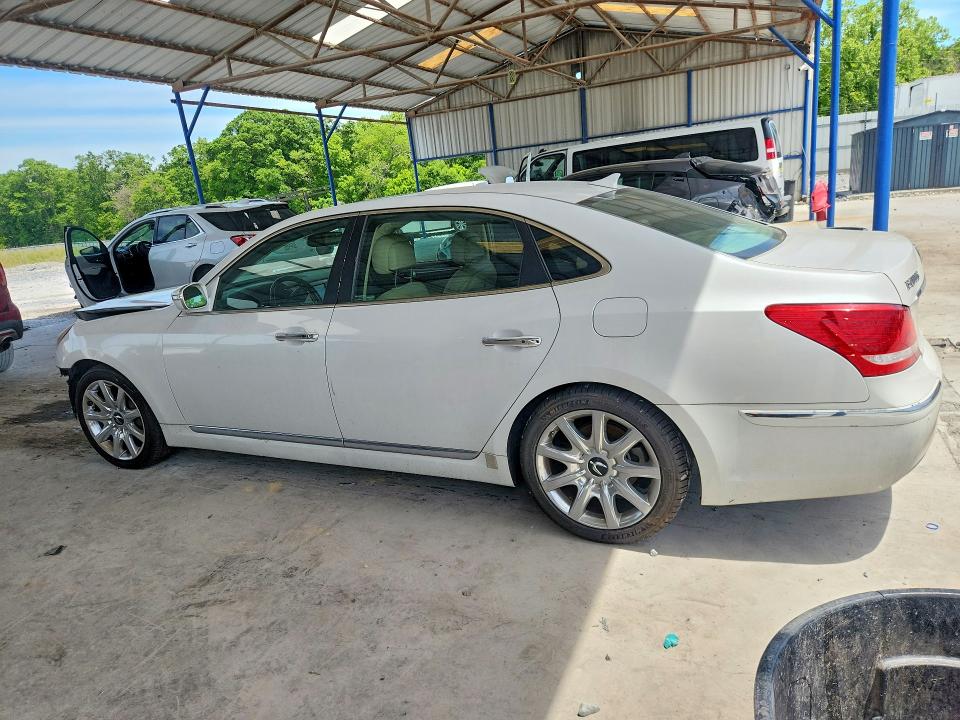 2013 Hyundai VIN KMHGH4JH3DU072498 COPART salvage auction — FRONT END, Ga - Cert Of Title-Salvage, sold $2,100 on 2026-07-30 (photo 2)