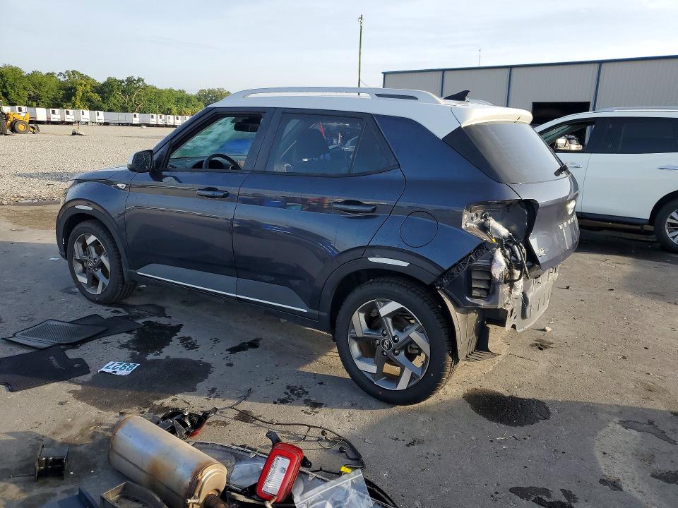 2021 Hyundai Venue VIN KMHRC8A31MU128912 COPART salvage auction — REAR END, Fl - Certificate Of Destruction, sold $4,300 on 2026-07-06 (photo 2)