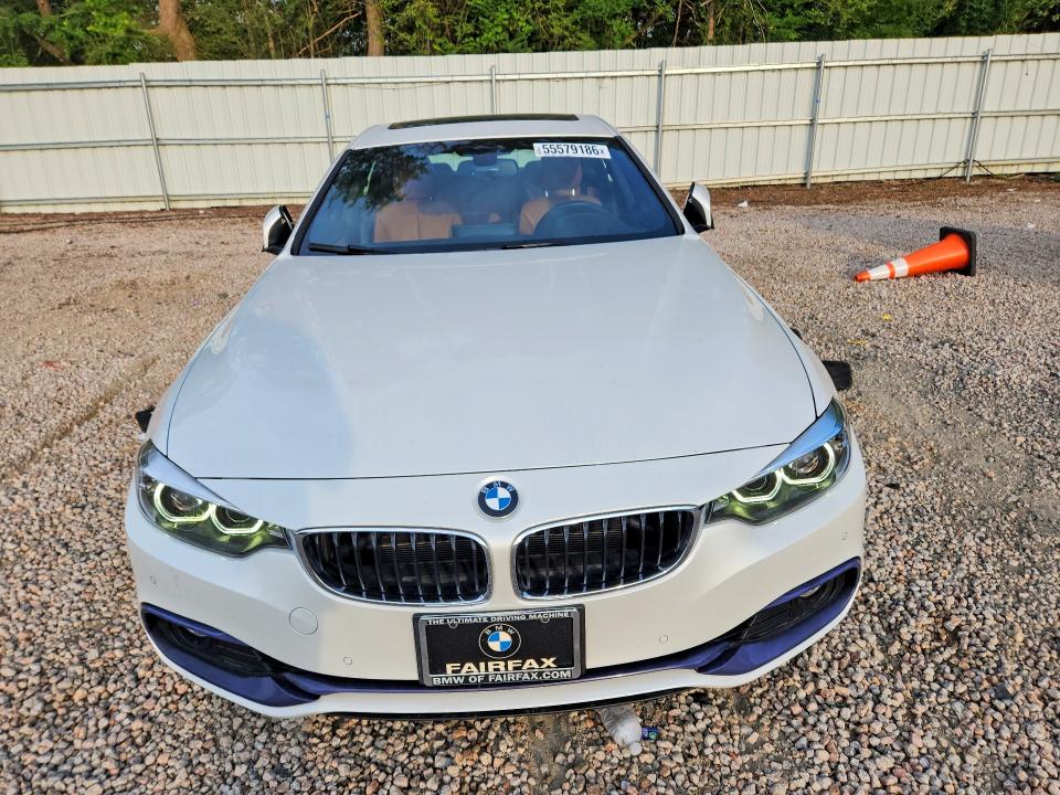 2019 BMW 4er VIN WBA4J1C56KBM16179 COPART salvage auction — SIDE, Nc - Salvage Certificate Of Title, sold $8,000 on 2026-07-06 (photo 5)