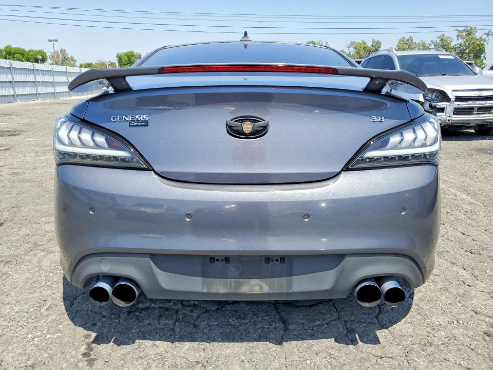 2015 Hyundai Genesis VIN KMHHU6KJ6FU126246 COPART salvage auction — MINOR DENT/SCRATCHES, Ca - Salvage Certificate, sold $2,400 on 2026-07-09 (photo 6)