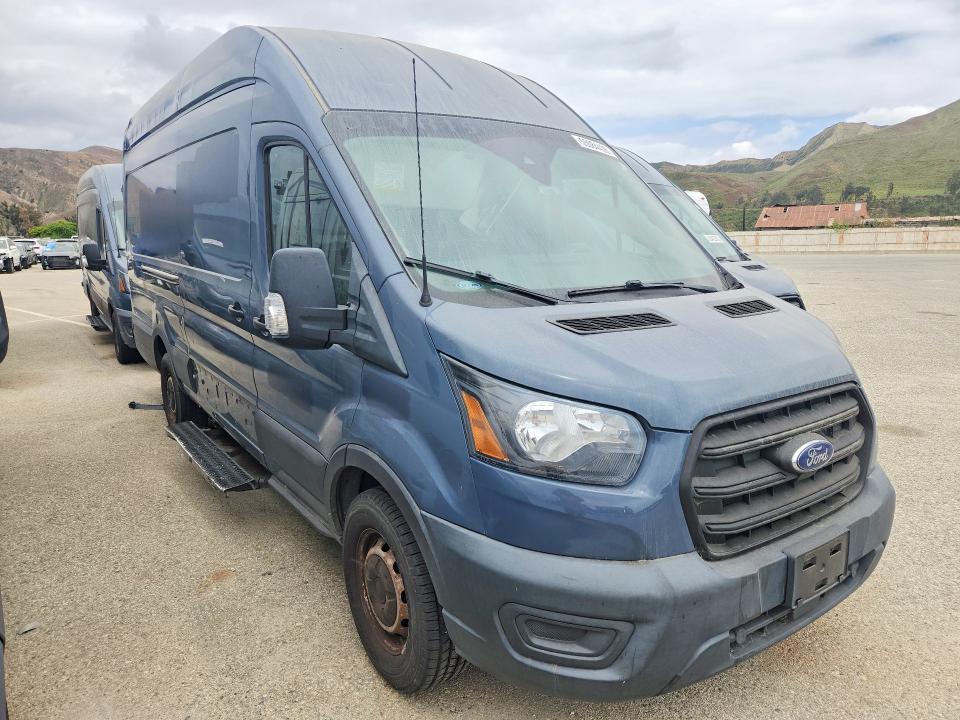 2020 Ford Transit VIN 1FTBR3X83LKB27698 COPART salvage auction — SIDE, CA - CERTIFICATE OF TITLE, sold $17,400 on 2026-07-31 (photo 4)
