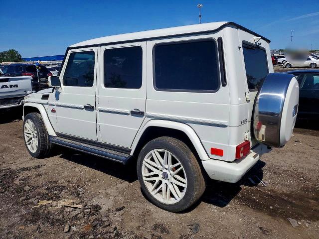 2011 Mercedes-benz G-class VIN WDCYC3HF6BX190945 COPART salvage auction — FRONT END, MI - CERTIFICATE OF TITLE, sold $14,700 on 2026-07-10 (photo 2)