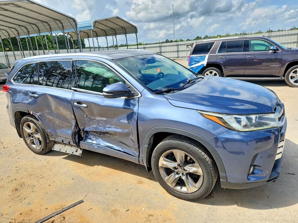 2018 Toyota VIN 5TDDZRFH6JS856099 COPART salvage auction — SIDE, SC - CERT OF TITLE-SALVAGE, sold $12,900 on 2026-07-20 (photo 4)