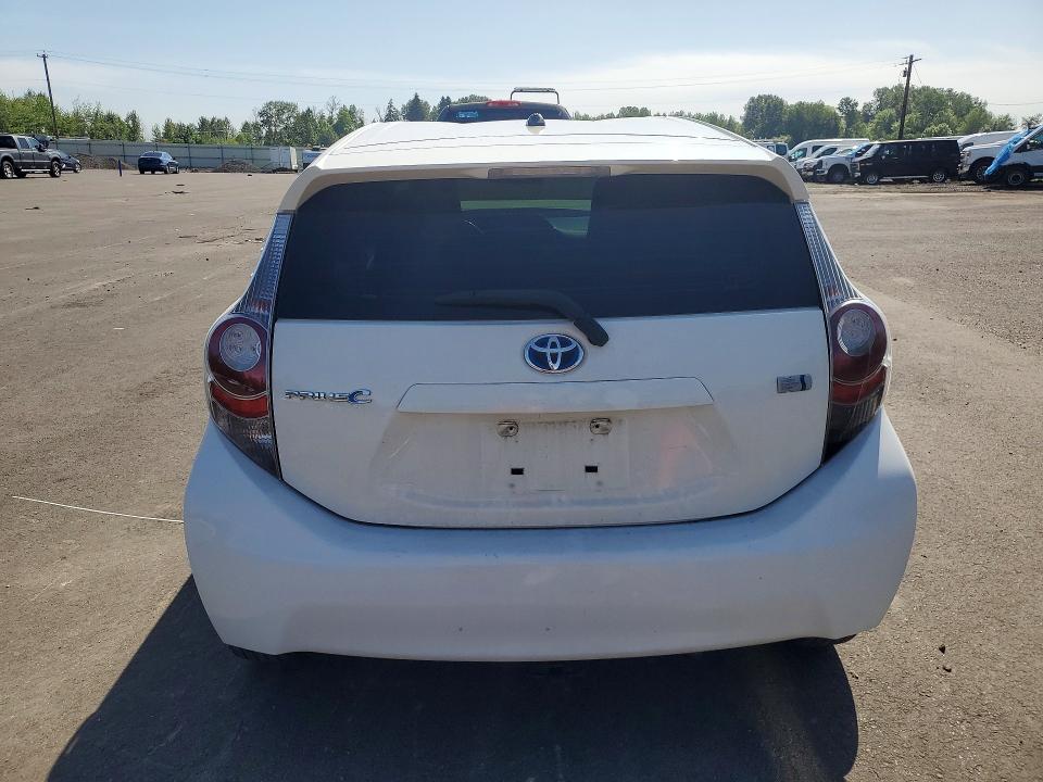 2014 Toyota Prius VIN JTDKDTB33E1563356 COPART salvage auction — FRONT END, OR - SALVAGE TITLE CERTIFICATE, sold $1,050 on 2026-08-01 (photo 6)