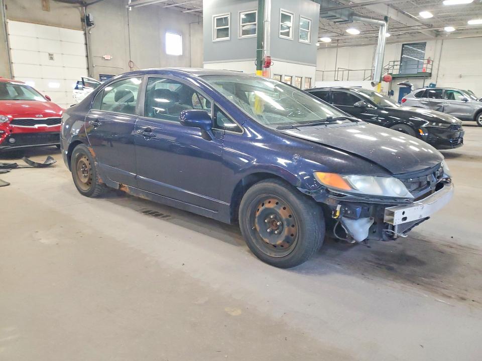 2008 Honda Civic VIN 1HGFA16558L006517 COPART salvage auction — FRONT END, Mn - Cert Of Title-Prior Salvage, sold $650 on 2026-07-02 (photo 4)