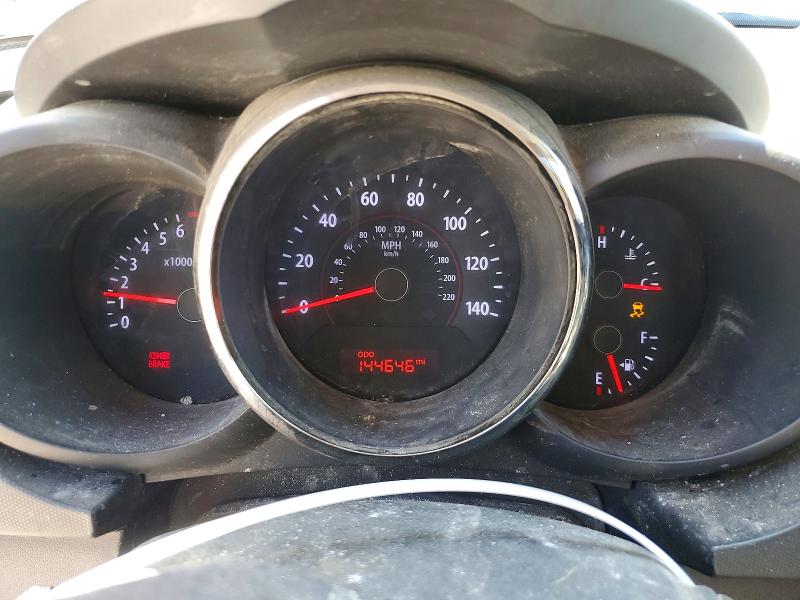 2010 Kia Soul VIN KNDJT2A22A7107339 COPART salvage auction — FRONT END, Oh - Cert Of Title-Salvage, sold $90 on 2026-07-23 (photo 9)