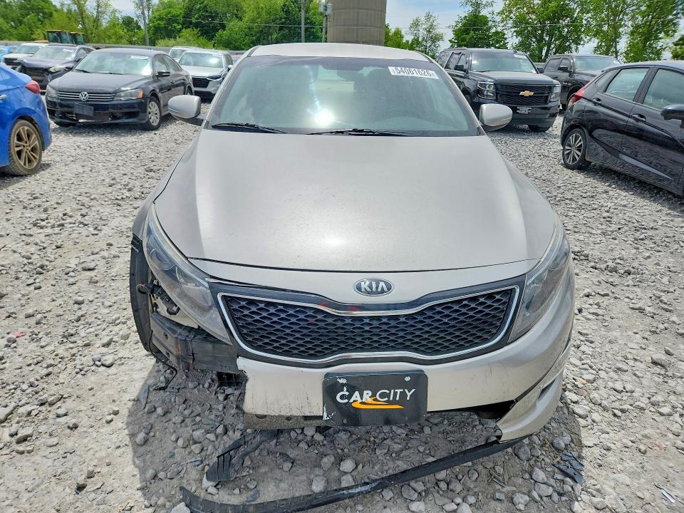 2015 Kia Optima VIN KNAGM4A78F5576000 COPART salvage auction — FRONT END, Mi - Cert Of Title-Salvage Vehicle, sold $525 on 2026-07-30 (photo 5)
