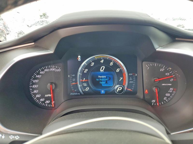 2016 Chevrolet Corvette VIN 1G1YU2D65G5604506 COPART salvage auction — VANDALISM, Mi - Certificate Of Title, sold $31,000 on 2026-07-21 (photo 9)